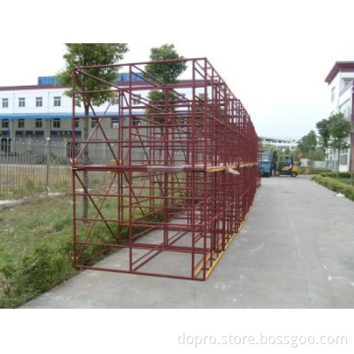 Stackable Metal Round Tube Made Storage Drapery Placing Stack Rack